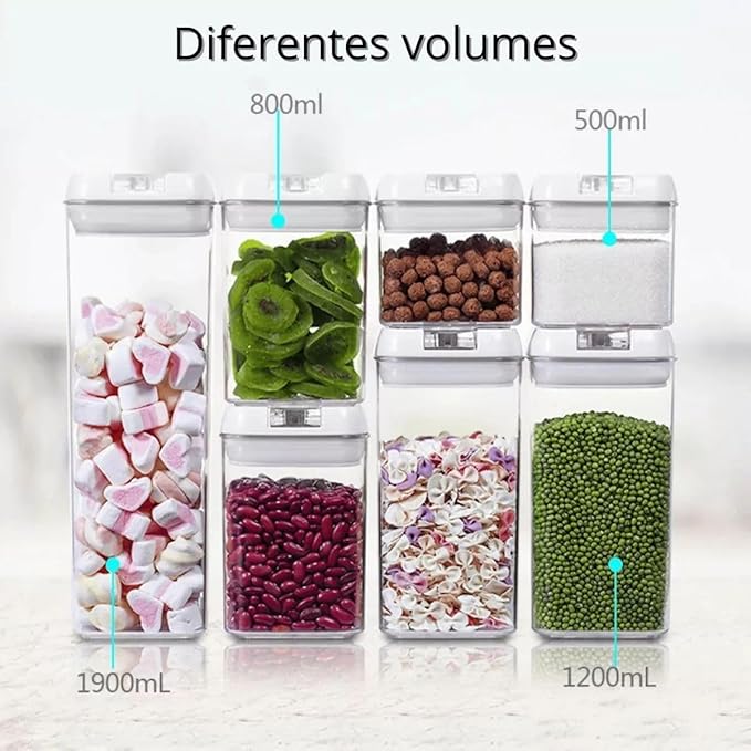Recipientes Organizadores Hermeticos